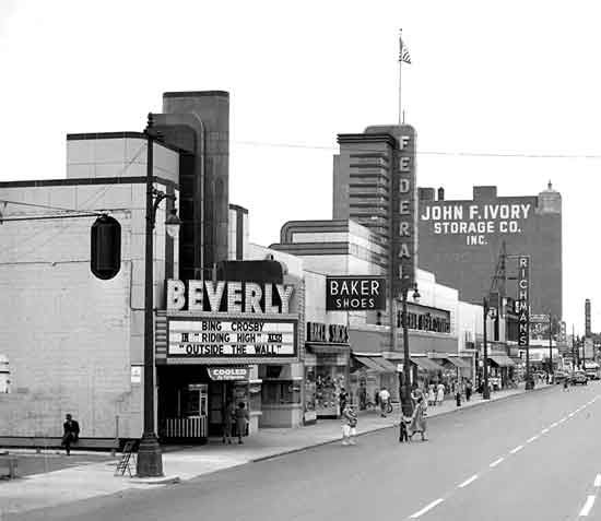Beverly Theatre - OLD PHOTO FROM DETROIT YES